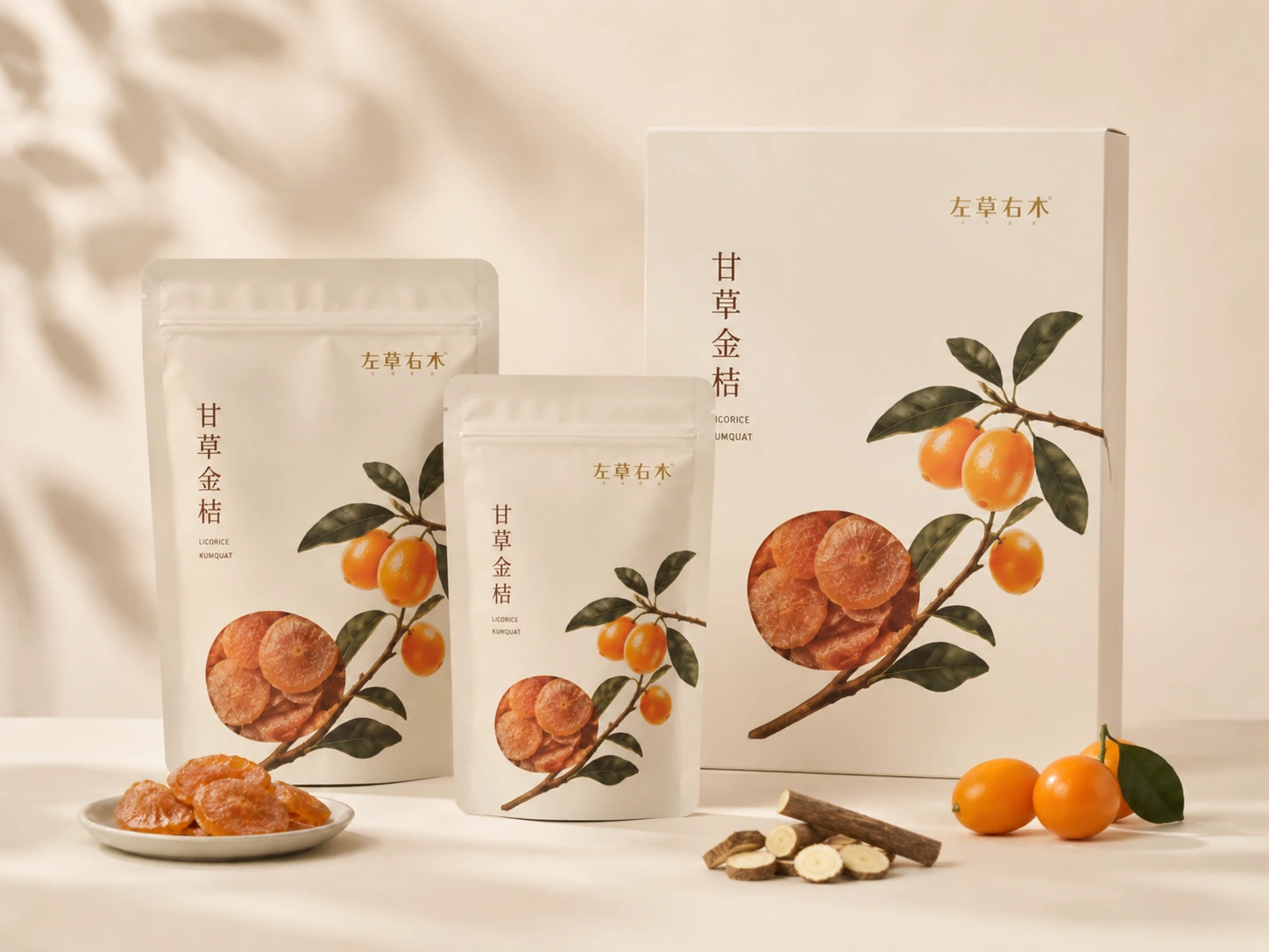 甘草金桔包装规格设计