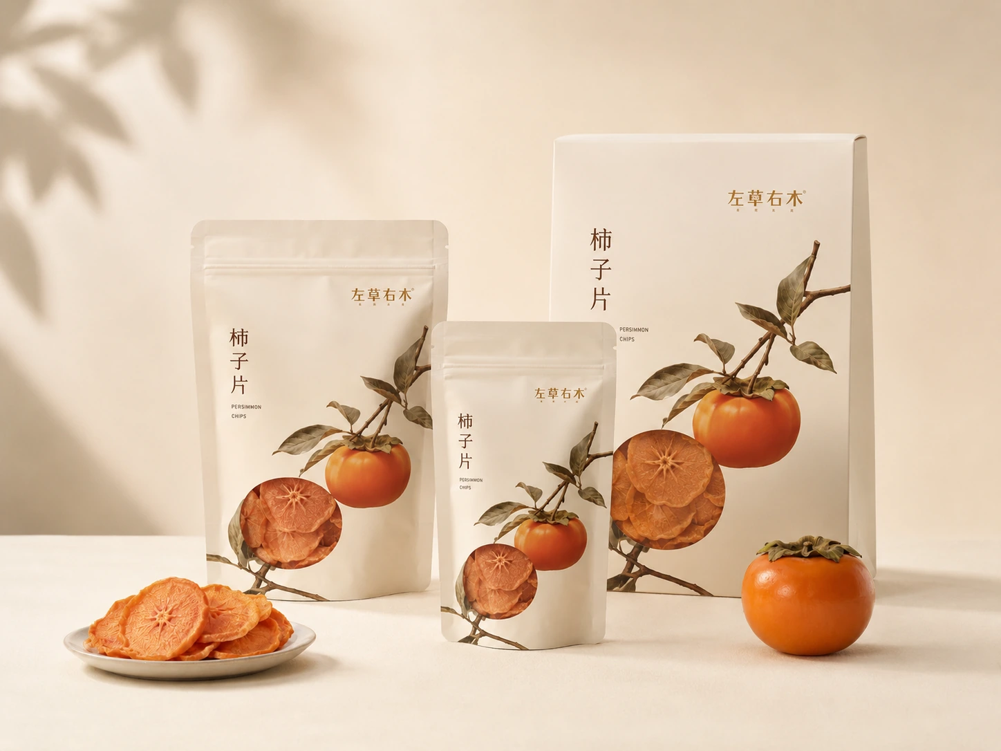 柿子片真实包装设计